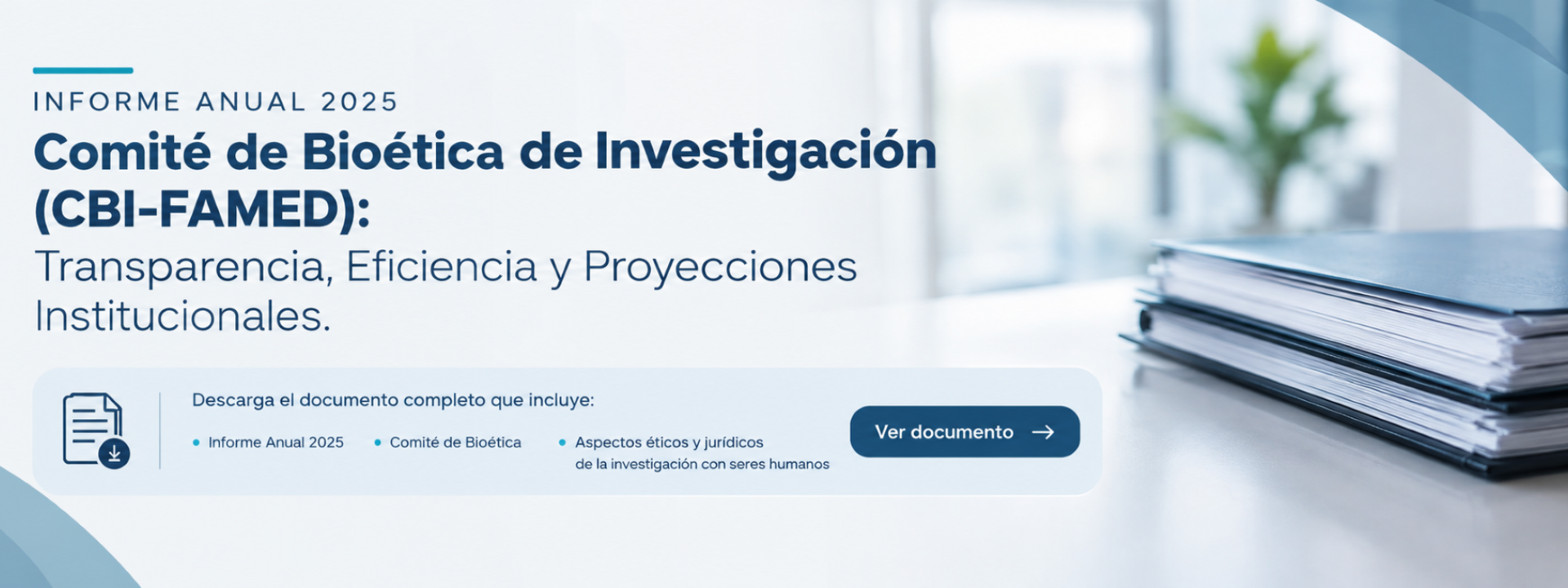 Comité de Bioética de Investigación: Informe Anual 2025